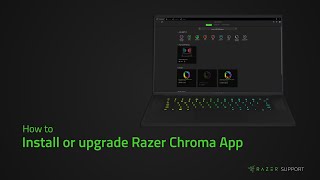 How to install or upgrade Razer Chroma [upl. by Olympium248]