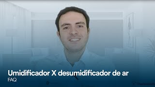 Qual a diferença entre umidificador e desumidificador de ar  FAQ [upl. by Nnyleahs446]