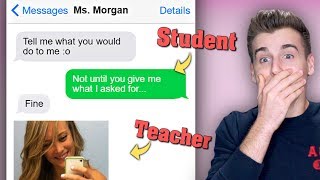 Inappropriate Texts Between Students And Teachers [upl. by Enimajneb536]