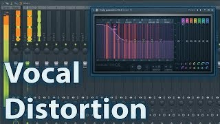 FL Studio 20  How to Distort Vocals like Joji  XXXTENTACION [upl. by Artinak175]