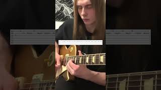 Lynyrd Skynyrd  Free Bird Guitar Solo Cover With Tabs [upl. by Sivahc]