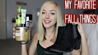 My Favorite Fall Things TAG  Maddi Bragg [upl. by Artened]