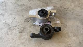 How to change lower control arm bushings  Lexus LS430 20012006 [upl. by Lukash212]