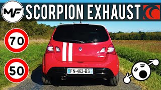 TWINGO 2 RS SCORPION EXHAUST [upl. by Wojcik]