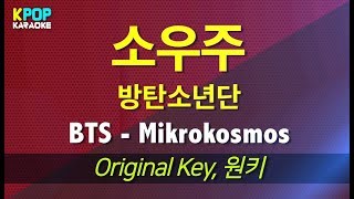 방탄소년단BTS  소우주 Mikrokosmos  LaLa Karaoke 노래방 Kpop [upl. by Shirlee]