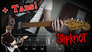 Slipknot  Sarcastrophe Bass amp Guitar Cover wJim Root Tabs [upl. by Yeliak]