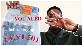 3 Things YOU NEED to know before buying Levis 501s  Americana 101 [upl. by Aizirtap]