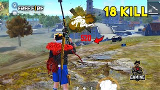 Insane 18 Kill AWM and M82B Ajjubhai and Romeo Op New Gameplay  Garena Free Fire [upl. by Lever]