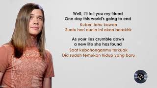 The Red Jumpsuit Apparatus  Face Down  Lyrics amp Terjemahan Indonesia [upl. by Anialahs]