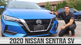 2020 Nissan Sentra SV In Depth Walk Around amp Test Drive [upl. by Athal]