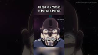 Neteros Death was an Act of Prayer as Well hunterxhunter netero animefacts [upl. by Grey]