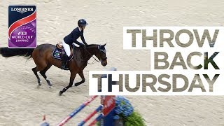 Ohlala What a performance from Lauren Hough ThrowbackThursday  Longines FEI World Cup™ Jumping [upl. by Tannie]