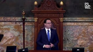 Gov Josh Shapiros first budget address Full speech [upl. by Ermanno]