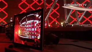 Nelly Ciobanus first rehearsal impression at the 2009 Eurovision Song Contest [upl. by Mcclimans269]