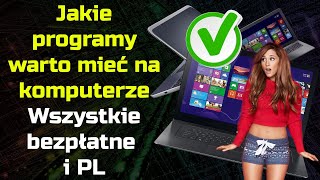 21 programów jakie warto mieć na komputerze  Bezpłatne i PL [upl. by Allene]