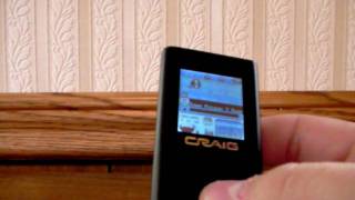 How to use a Craig MP3MP4 Player [upl. by Fonville502]