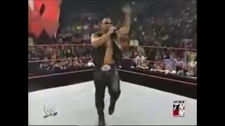 WWE  The Rock goes off script Owns the Crowd [upl. by Navis]