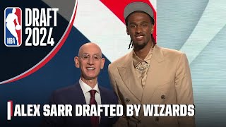 The Washington Wizards select Alexandre Sarr with the No 2 pick in the 2024 NBA Draft  NBA on ESPN [upl. by Faydra993]