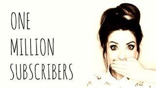 1 MILLION SUBSCRIBERS  Zoella [upl. by Haseefan730]