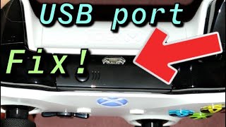 XBOX ONE  CONTROLLER USB PORT HOW TO FIX [upl. by Atsirak]