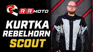 MOTOCYKLOWA KURTKA TEKSTYLNA REBELHORN SCOUT [upl. by Nadroj512]