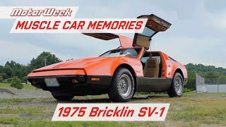 1975 Bricklin SV1 The quotSafety Firstquot Sports Car  MotorWeek [upl. by Adnelg]