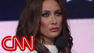 Melania Trump impersonator wows on The Late Show [upl. by Kinzer]