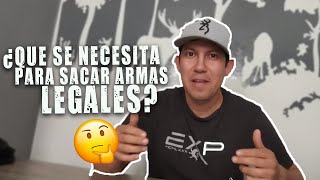 Como Sacar Permiso para Comprar Armas en México proceso completo [upl. by Llertal675]