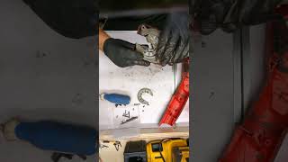 Part 2 how to replace Milwaukee M12 pipe cutter head assembly Dont forget the old spacer to reuse [upl. by Eissert]