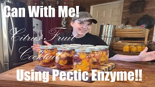 Using Pectic Enzyme and Canning Fruit Cocktail [upl. by Dranek38]