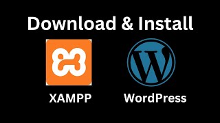 How to Install XAMPP and WordPress on Windows 1011 [upl. by Ramsa828]