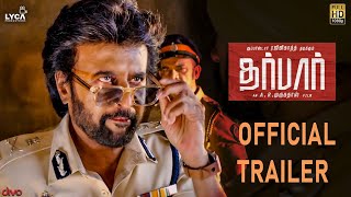 DARBAR Tamil  Official Trailer  Rajinikanth Nayanthara AR Murugadoss  Review amp Reaction [upl. by Zeidman]