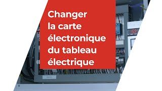 Changer la carte du tableau électrique  Distributeur Pizzadoor Adial [upl. by Koblas656]