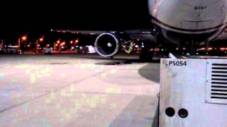 767 engine start [upl. by Sandie]