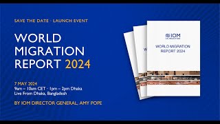 Launch of World Migration Report 2024 French [upl. by Eenahpets]