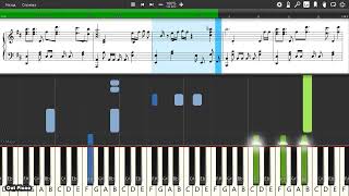 Scream Hegemone x Agdistis Theme  Final Fantasy XIV  Piano tutorial and cover Sheets  MIDI [upl. by Joses948]