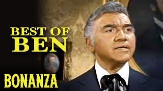 BEST of Ben Cartwright Lorne Greene  Bonanza  Western [upl. by Alletse]