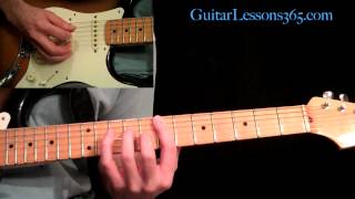 Panama Guitar Lesson Pt1  Van Halen  Intro [upl. by Hullda]