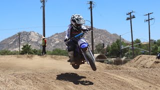 Yamaha PW50 Race Glen Helen Raceway 46 years old [upl. by Oneil848]