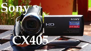 The Cheapest Camcorder that I have  The Sony CX405 [upl. by Aronal]