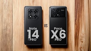 Redmi Note 14 Pro ⚡ vs ⚡ POCO X6 Pro Full Comparison [upl. by Hereld158]