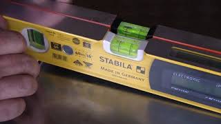 STABILA SPIRIT LEVEL ACCURACY TEST [upl. by Eramal]