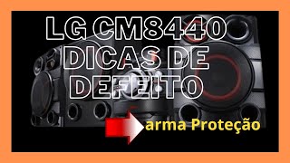 LG CM8440 Circuito De Proteção Como Funciona [upl. by Cristobal]