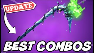 BEST COMBOS FOR MERRY MINT PICKAXE FALL 2020 UPDATED  Fortnite [upl. by Assiluy]