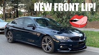 BMW 4 Series Front Lip Install F32F33F36 [upl. by Zack]