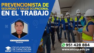 CURSO PREVENCIONISTA DE SEGURIDAD Y SALUD OCUPACIONAL EN EL TRABAJO  2025 [upl. by Hetti]