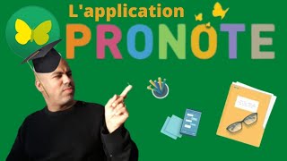 Comment utiliser lapplication pronote mobile 📱📚 [upl. by Evalyn421]