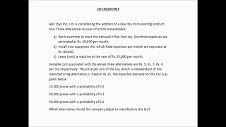 Decision Trees  Example 1 [upl. by Naujik261]