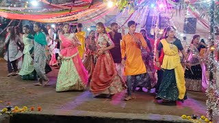 लास्ट दिन गरबा वीडियो बोडगांव का 2024 । bodganw garba ka video 2024 [upl. by Anaujat]