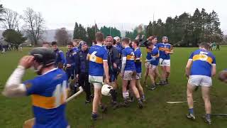 CBS Thurles celebrate lastgasp victory to claim Harty Cup semifinal place [upl. by Nohsed778]